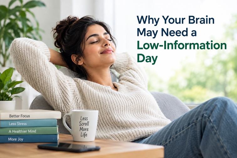 Why Your Brain May Need a Low-Information Day